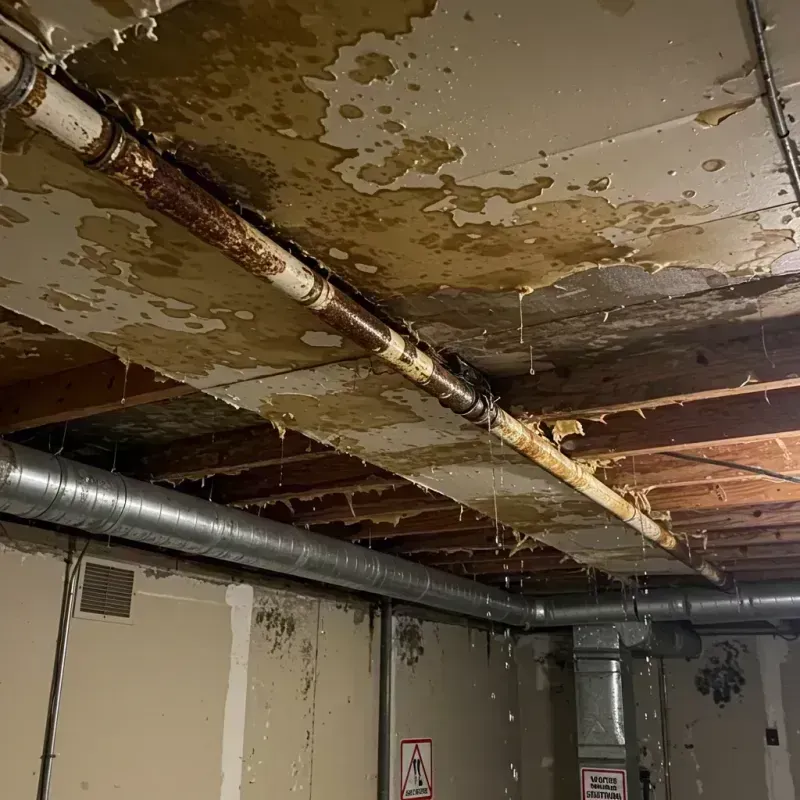 Ceiling Water Damage Repair in Woodbury, TN